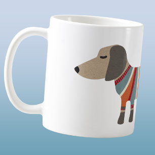 Fun Dachshund Dog Coffee Mug