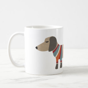 Fun Dachshund Dog Coffee Mug