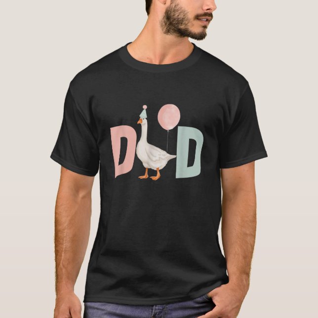 Fun Dad 1st First Birthday Family Matching Kid Dad T-Shirt (Front)