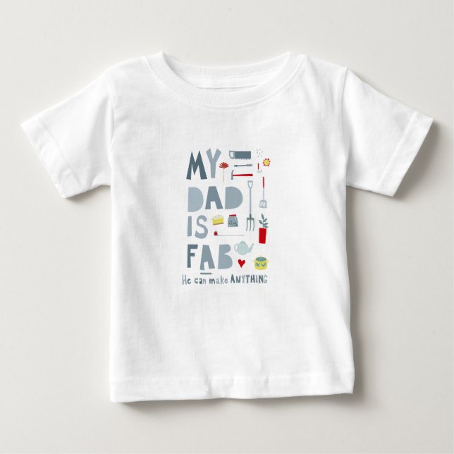 Fun Dad Baby T-Shirt (Front)