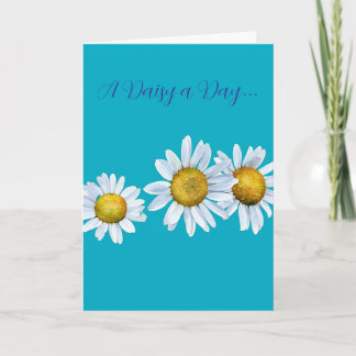 Fun Daisy Birthday Card