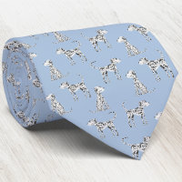 Fun Dalmatian Dog Light Blue