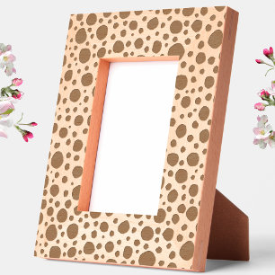 Fun Dalmatian Spots Pattern Engraved Frames