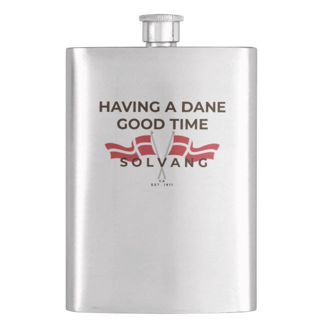Fun Danish Mug Flask (Front)