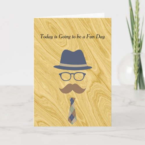 Fun Day Card for Male in Nursing Home