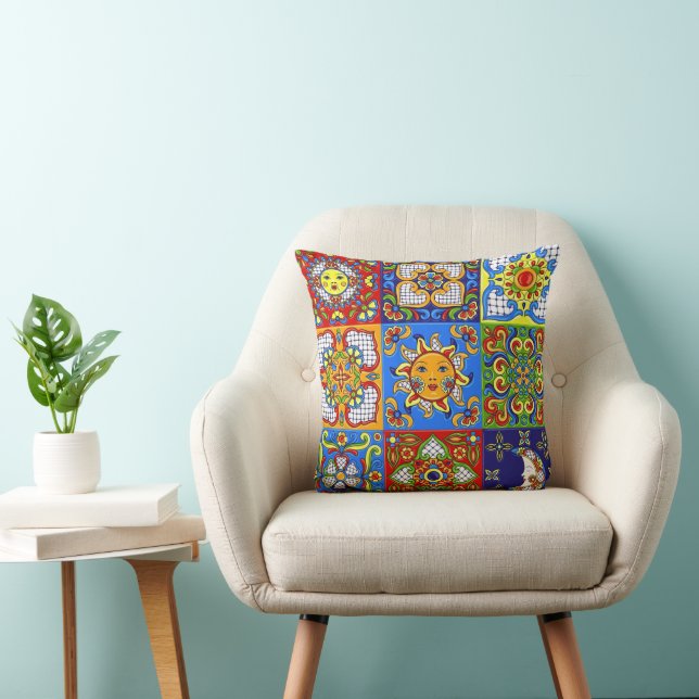Fun Decor 2 16x16 Throw Pillow (Chair)