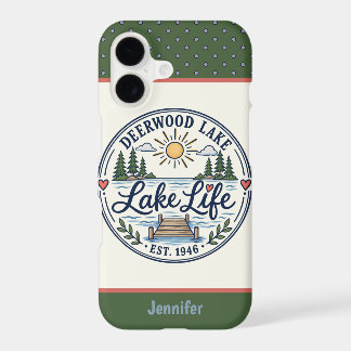 Fun Deerwood Lake Dock Lake Life iPhone 17 Case