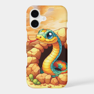 Fun desert snake lovers iPhone 17 case