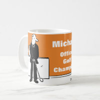 Fun Design for the Office Worker Golf Lover Coffee Mug