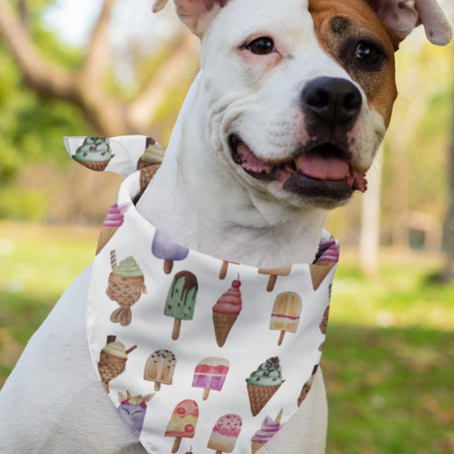Fun Dessert Ice Cream Bandana (Creator Uploaded)