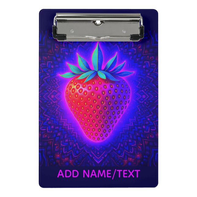 FUN DESSERTS (STRAWBERRY) MINI CLIPBOARD (Front)