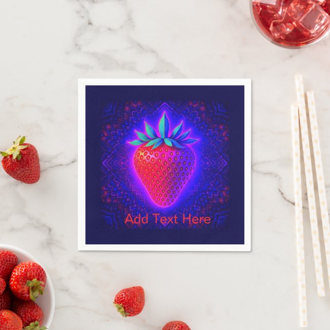 Fun Desserts (Strawberry)  Napkins (Insitu)