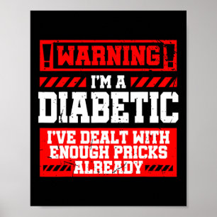 Fun Diabetes Awareness Month S Diabetic Poster