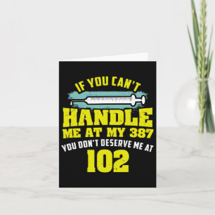 Fun Diabetic Quote If You Cant Handle Me Diabetes Card