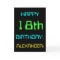 Fun Digital Computing Themed 18th Birthday