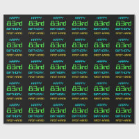 Fun Digital Computing Themed 83rd Birthday