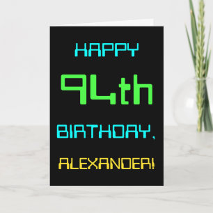 Fun Digital Computing Themed 94th Birthday Card