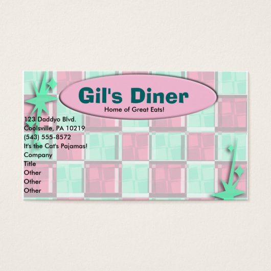 Fun Diner Style (Front)
