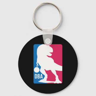 Fun Dinosaur Basketball  Keychain