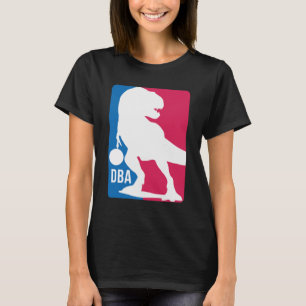 Fun Dinosaur Basketball  T-Shirt