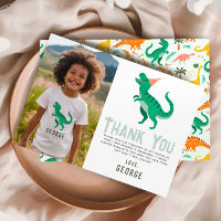 Fun Dinosaur Roarsome Photo Birthday