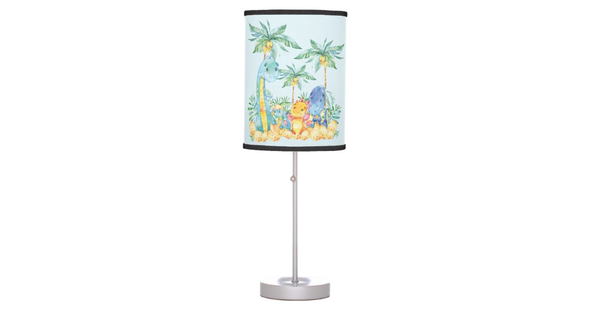 Fun Dinosaurs Baby Nursery Lamp Zazzle