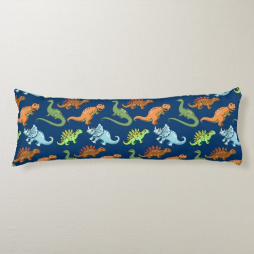Fun Dinosaurs Pattern Body Pillow