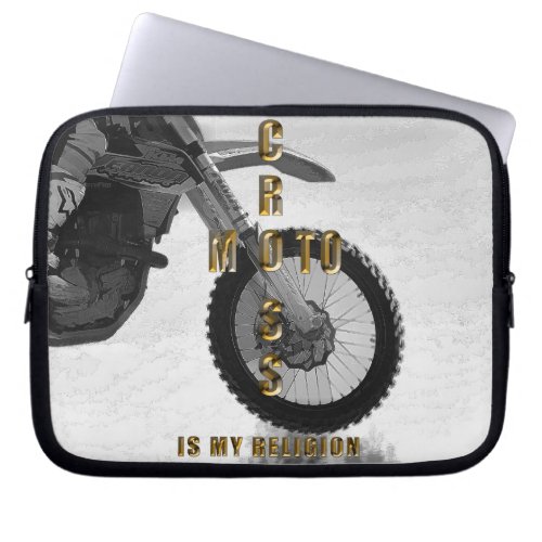 Fun Dirt_Biking Moto_X Champ Designer Gift Laptop Sleeve