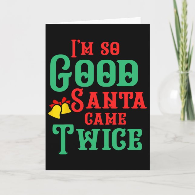 Fun Dirty Naughty Inappropriate Christmas Adult Y  Card (Front)