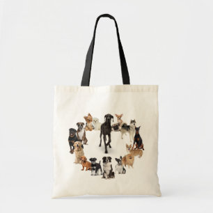 Fun Dog Breed Pet Animals Dog   Tote Bag