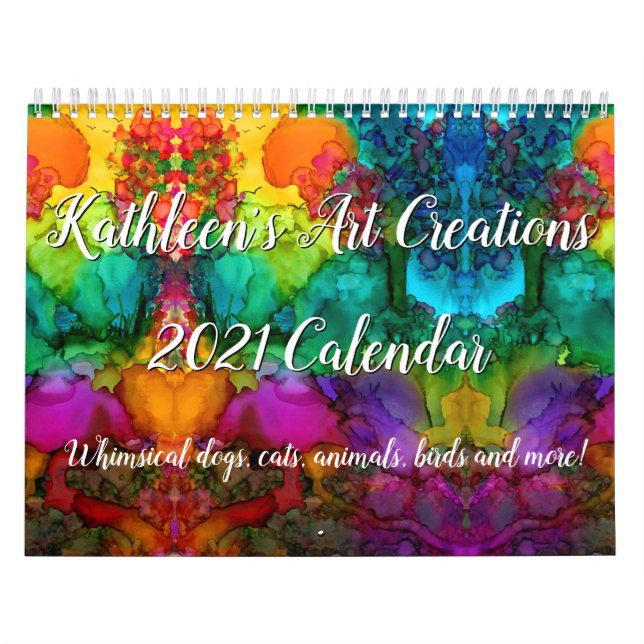 Fun Dog, Cats, Animals, Birds and More Calendar (Cover)