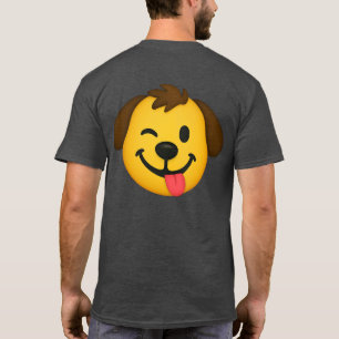Fun Dog Emoji – Kawaii Style for Dog Lovers T-Shirt