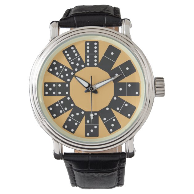 Domino novelty watch | Zazzle | Wrist watch, Women wrist watch, Wristwatch  men