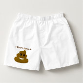 Fun Don't Give A Poop Emoji Boxers (Front)