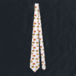 Fun donut patterned neck tie<br><div class="desc">How fun is this donut patterned necktie for Hannukah? Or just for fun! This pattern is available on other products in my shop.</div>