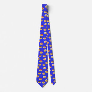 Fun Donut Patterned Neck Tie