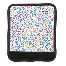 Fun doodle colorful vibrant shapes 