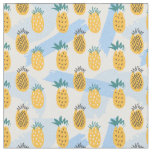 Fun Doodle Pineapple Pattern Fabric