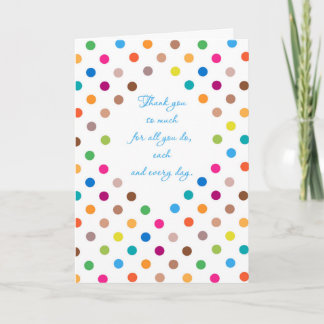 Fun Dots Administrative Professionals Day Card