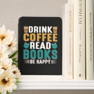 Fun drink coffee read books word art kindle cover