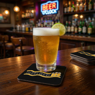 Fun Drink Mat for Beer Lovers Beverage Coaster
