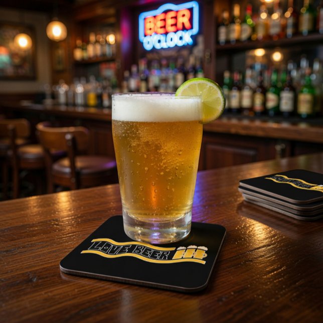 Fun Drink Mat for Beer Lovers Beverage Coaster (Creator Uploaded)