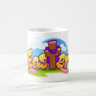 Fun Easter cartoon mug