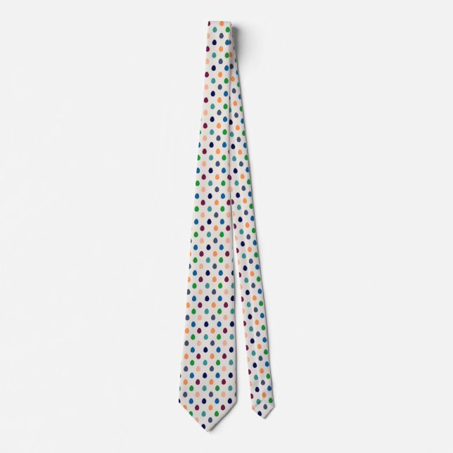 Fun Easter Eggs  Neck Tie (Front)