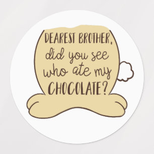Fun Easter Hilarious Quote Cute Adorable Kids' Labels