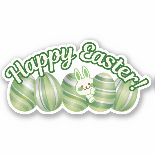 Fun Easter Vinyl Stickers (Front)