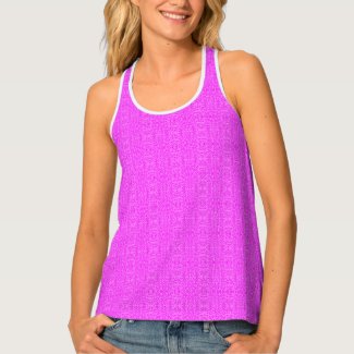 Fun Elegant Abstract Small Motif Pink Pattern
