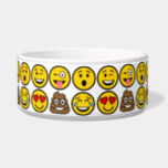 Fun Emoji Pattern Emotion Faces Bowl