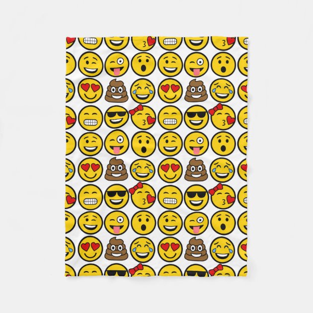 Emoji discount fleece blanket