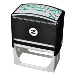 Fun "EXCELLENT!" Marking Rubber Stamp